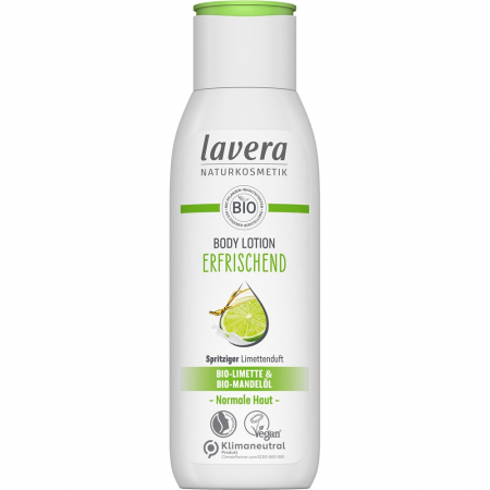 Cosmetice - Loțiune de corp răcoritoare cu lime si ulei de migdale bio