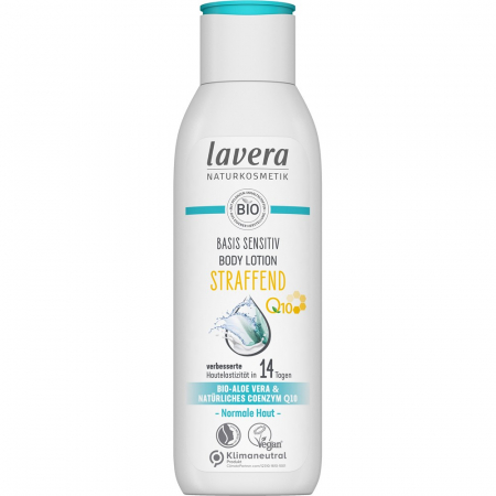 Cosmetice - Lotiune de corp Sensitiv pentru fermitate cu aloe vera bio si coenzima Q10