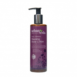 Creme si lotiuni de corp - Lotiune hidratanta de corp cu ulei de trandafir de Damasc, Reviving - Urban Veda, 250 ml