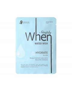 Masti faciale - Masca hidratanta pentru ten uscat, Water Wish, 23 ml, Simply When