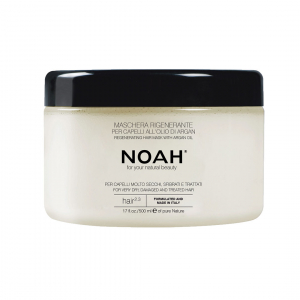 Tratamente de par - Masca regeneranta cu ulei de argan pentru par foarte uscat(2.3), Noah, 500 ml