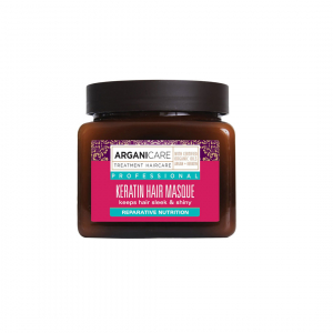 Tratamente de par - Masca reparatoare si nutritiva cu Keratina pentru parul uscat si deteriorat, Arganicare, 500 ml
