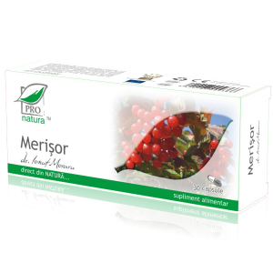 Rinichi si afecțiuni renale - Merisor, 30 capsule, Medica