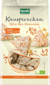 Alimente - Mini Crackers din orez rosu si naut fara gluten