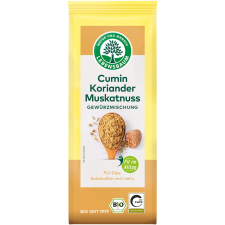 Condimente bio - Mix bio de chimen, coriandru si nucsoara