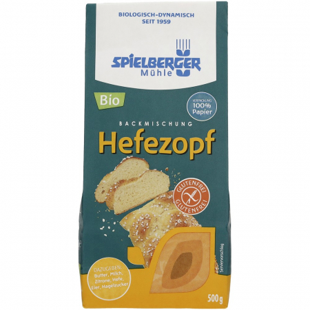 Mixuri bio si blaturi - Mix bio pentru paine dulce impletita, fara gluten