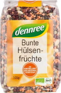 Nuci, seminte, boabe, tarate - Mix colorat din leguminoase