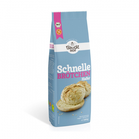 Mixuri bio si blaturi - Mix de faina pentru chifle rapide din ovaz fara gluten