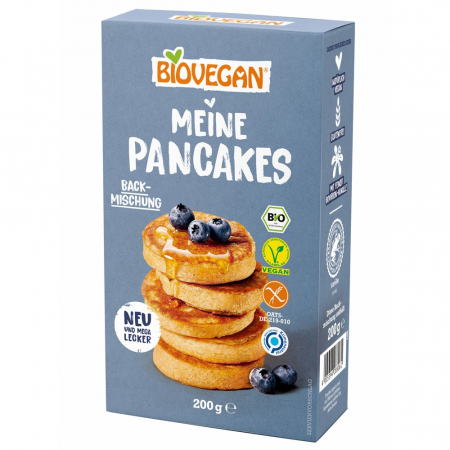 Mixuri bio si blaturi - Mix pentru clatite pufoase fara gluten