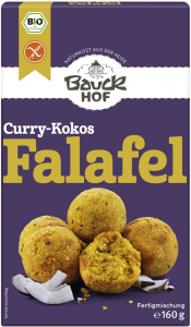 Semipreparate - Mix pentru falafel bio curry si cocos fara gluten