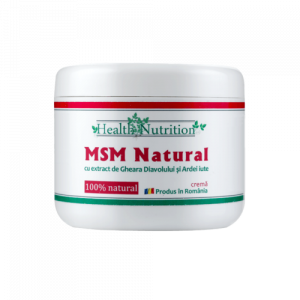 Aparatul locomotor - MSM Crema, 200ml, Health Nutrition