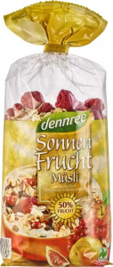 Cereale, fulgi, mic dejun - Musli bio cu 50% continut de fructe