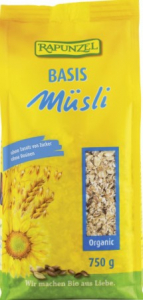 Cereale, fulgi, mic dejun - Musli bio de bază