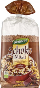 Cereale, fulgi, mic dejun - Musli cu ciocolata organica