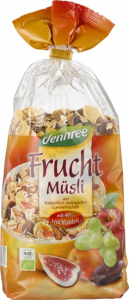 Cereale, fulgi, mic dejun - Musli cu fructe ecologic
