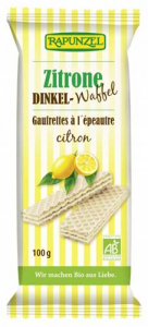 Biscuiți, crackers, jeleuri - Napolitana bio cu lămâie