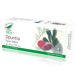 Slabit - Opuntia ficus indica, 30 capsule, Medica