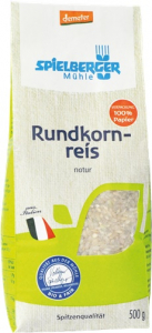 Alimente - Orez integral cu bob rotund Demeter