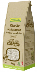 Produse de post - Orez Risotto bio cu bob rotund ascuţit alb