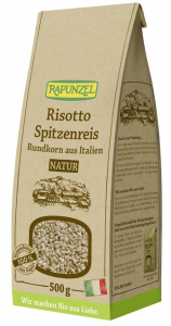 Produse de post - Orez Risotto bio cu bob rotund ascuţit natur