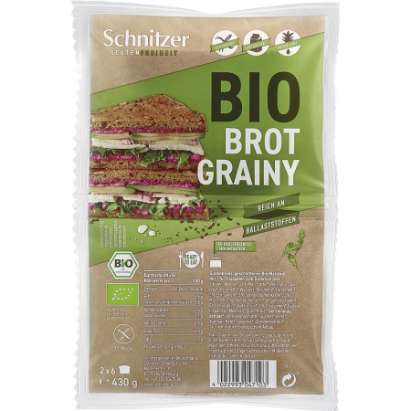 Paine bio - Paine toast cu seminte fara gluten
