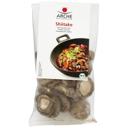 Alimente - Palarii de ciuperci deshidratate shiitake, fara gluten, eco