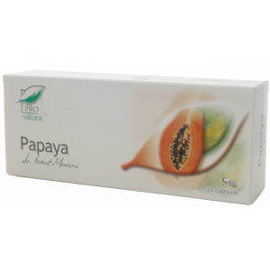 Slabit - Papaya, 30 capsule, Medica