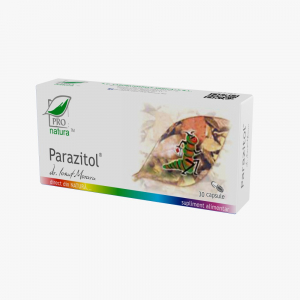 Sistemul digestiv si afectiuni digestive - Parazitol, 30 capsule, Medica