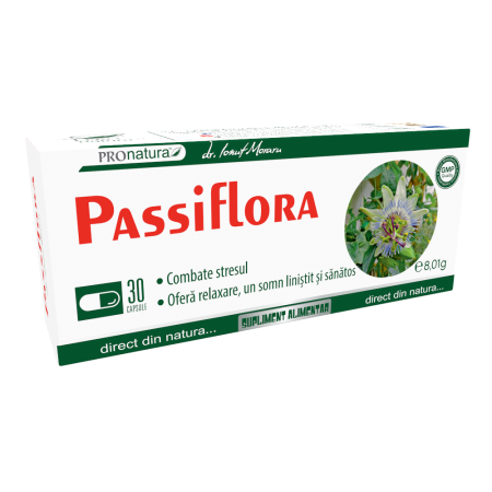Somn linistit - Passiflora, 30 capsule, Medica