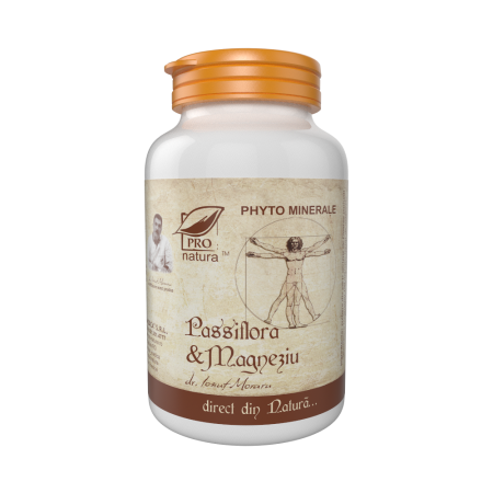 Aparatul urogenital - Passiflora & Magneziu, 60 capsule, Medica