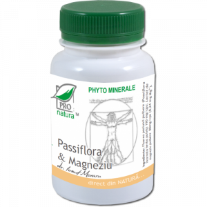 Magneziu - Passiflora & Magneziu, 60 capsule, Medica