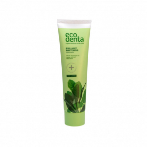 Igiena orala - Pasta de dinti pentru albire cu ulei de menta, extract de salvie si Kalident, Ecodenta, 100ml