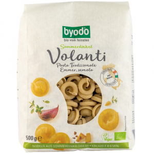 Produse de post - Paste bio Volanti din gris de grau dur