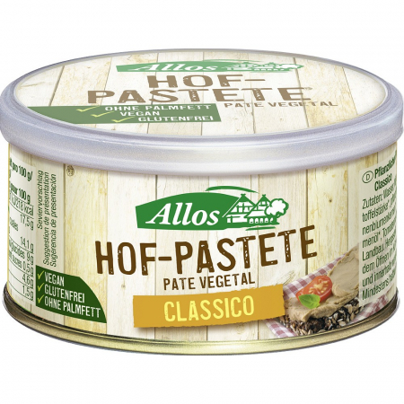 Alimente - Pate vegetal bio clasic, fara gluten
