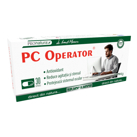 Antioxidanti - Pc Operator, 30 capsule, Medica