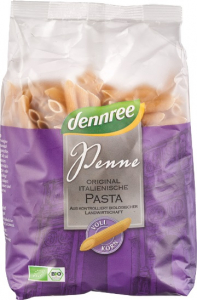 Produse de post - Penne din grau dur integral