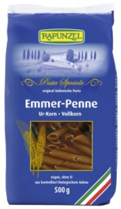 Produse de post - Penne emmer integrale ecologice