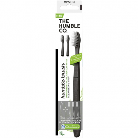 Cosmetice - Periuță de dinți cu 3 capete interschimbabile