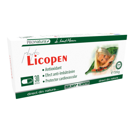 Vitamina C - Phyto Licopen, 30 capsule, Medica