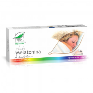 Somn linistit - Phyto melatonina, 30 capsule, Medica