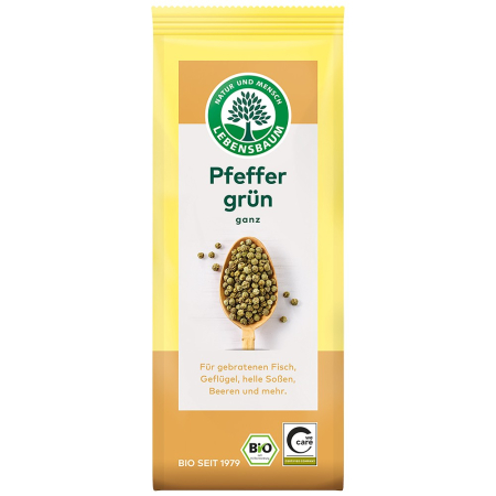 Condimente bio - Piper verde bio boabe