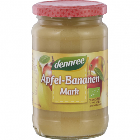 Piure bio din fructe - Piure de mere cu banane BIO