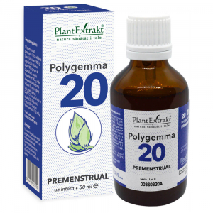 Tincturi si extracte - Polygemma 20, Premenstrual, 50 ml, Plant Extrakt