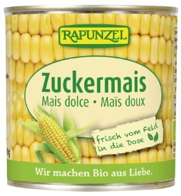 Alimente de baza - Porumb bio dulce la conserva