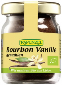 Condimente si mirodenii - Pudra de Bourbon vanilie bio macinata NOP