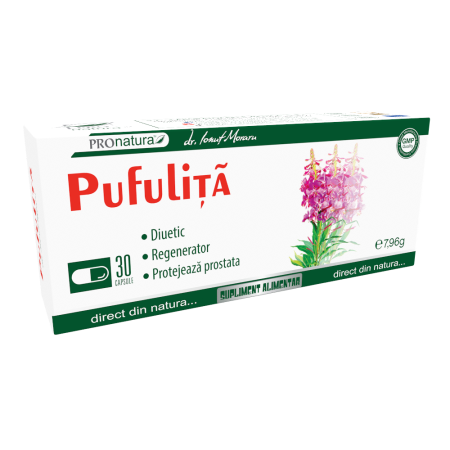 Rinichi si afecțiuni renale - Pufulita 30, capsule, Medica
