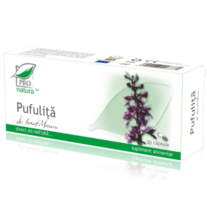 Rinichi si afecțiuni renale - Pufulita 30, capsule, Medica