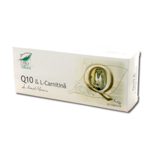 Slabit - Q10+l carnitina, 30 capsule, Medica