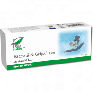 Sistemul respirator - Raceala&gripa forte, 30 capsule, Medica