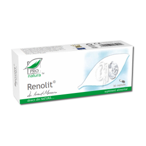 Rinichi si afecțiuni renale - Renolit, 30 capsule, Medica